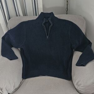 J Crew Men's Navy Sweater